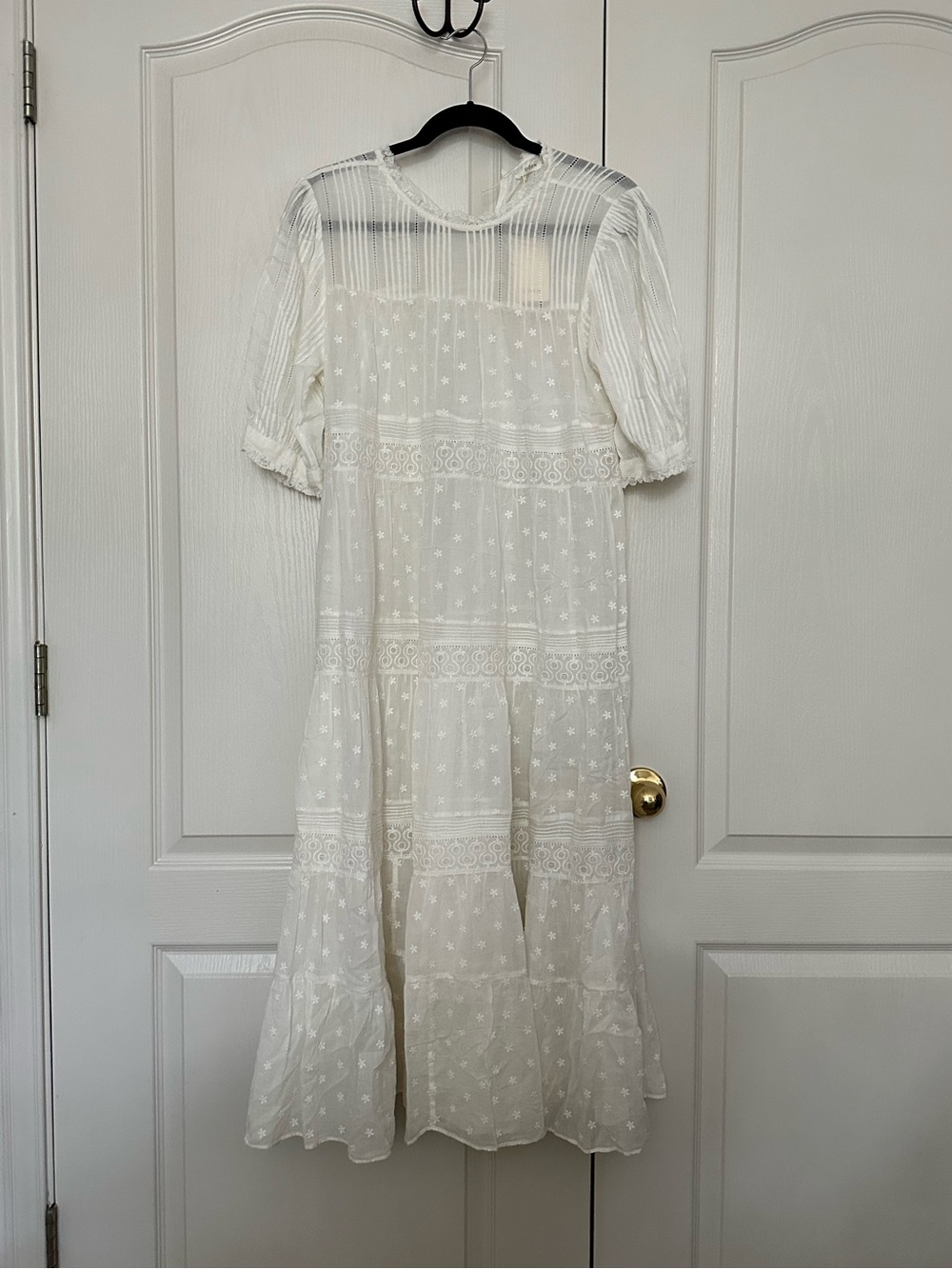 NWT DOEN Minetta Dress in Salt